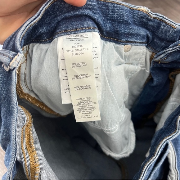Good American Women's Blue Jeans Size 15 - Picture 4 of 8